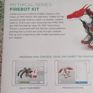 UBTECH | Toys | New Sealed Ubtech Jimu Mythical Series Firebot Kit ...
